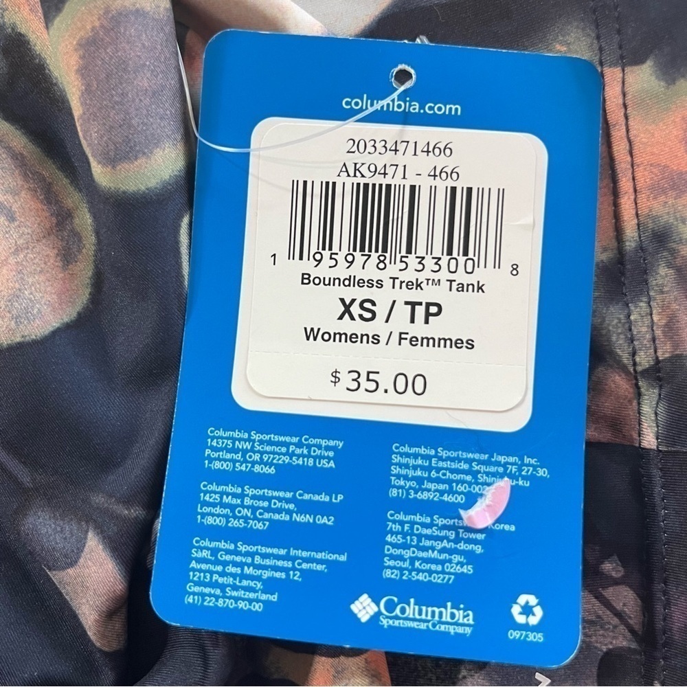 Columbia Women's Boundless Trek Tank, Size XS - Picture 4 of 10